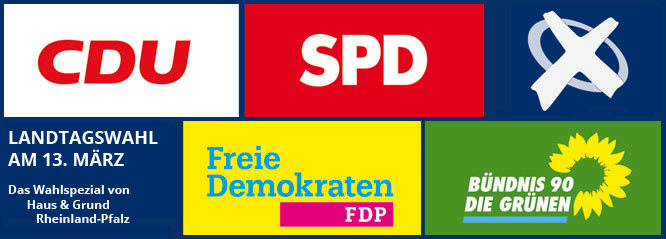 Landtagswahl 2016: Wahlspezial von Haus & Grund Rheinland-Pfalz